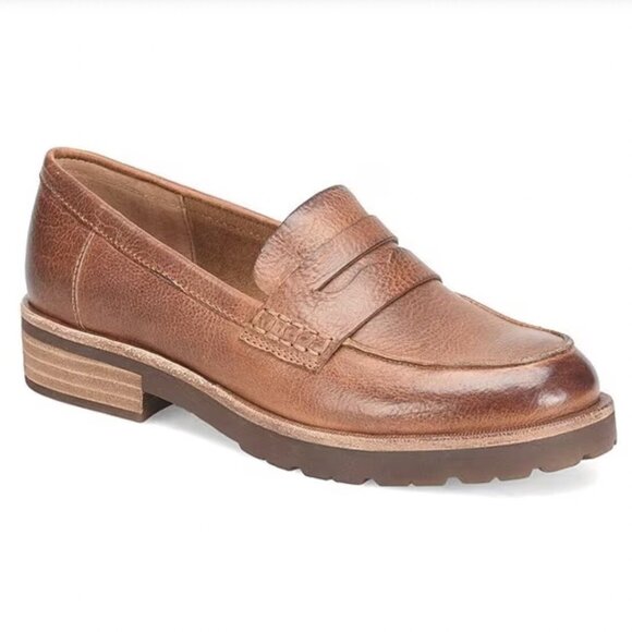 Kork-Ease Tan Leather Flats - Picture 1 of 5